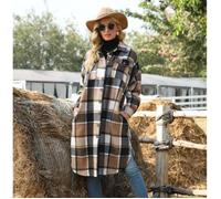 Beige KP21102180JDY01E Veste à carreaux XL