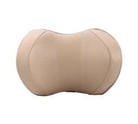 Beige Oreiller Cervical Nuque Soutien Mémoire, pour Voiture | Appui-tête Pratique, Usage Conduite, Protège la Zone Cervicale, Soulage L’inconfort, Format