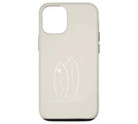 Beige Sable Tan - Surfer Plage Summer Waves Ocean Coque pour iPhone 12/12 Pro