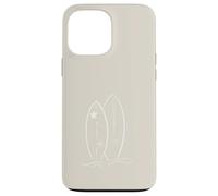 Beige Sable Tan - Surfer Plage Summer Waves Ocean Coque pour iPhone 13 Pro Max