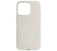 Beige Sable Tan - Surfer Plage Summer Waves Ocean Coque pour iPhone 15 Pro Max