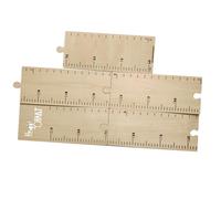 Beige Toise Tableau de Croissance Mural en Bois, pour Garçon et Filles | Adhésif Facile à Poser, Décoratif pour Chambre Garçon et Filles, Mesure la Taille et Suit Chaque Étape