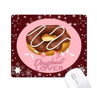 beignet au chocolat western dessert tapis de souris en hiver flocon de neige