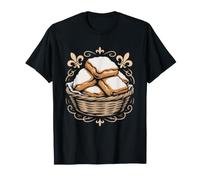 Beignet De La Nouvelle Orleans Quartier Francais Sucre Glace T-Shirt