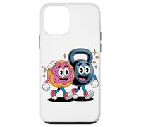 Beignet Et Kettlebell Amis Humour Fitness Coque pour iPhone 12 Mini