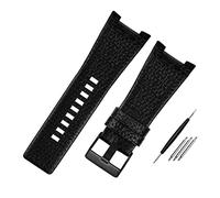BEIGUA Bracelet en Cuir Authentique Compatible avec Le Bracelet de Montre de Montre Diesel Encoche Compatible avec DZ1216 DZ1273 DZ4246 DZ4247 DZ287 3 Bande de Montre for Hommes de 2 mm