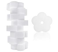 BEIIEB 8 pièces éponge Absorbant l'huile, éponge absorbante pour Bain à remous, éponge à écume, Outil de Nettoyage de Piscine, Nettoyeur de Spa pour Bain à remous, Piscine, Spa (Forme de Fleur)