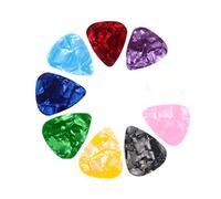 BeIilan 10pcs Celluloid Plastique Guitare Médiator médiators pour Guitare Acoustique électrique