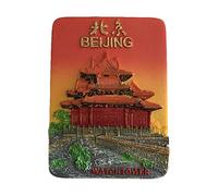 Beijing China Aimant de réfrigérateur 3D Autocollant de voyage Souvenirs Collection Décoration Maison & Cuisine Aimant de réfrigérateur Pékin de Chine