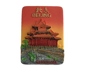 Beijing China Aimant de réfrigérateur 3D Autocollant de voyage Souvenirs Collection Décoration Maison & Cuisine Aimant de réfrigérateur Pékin de Chine