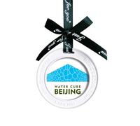 Beijing Tourisme Eau Cube Chine Ornement Charm Aromathérapie Pendentif Charm