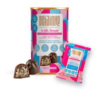 BEIJINHO Bouchées Chocolat Noir croquant fourrage Cookie et Cream Actifs Beauté 216g