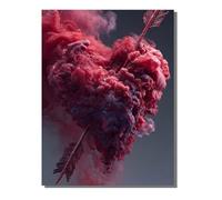 BEIJUYHU Diamond Painting FuméE Peinture Diamant, Grand Format 50 x 70 cm Paysage 5D DIY Diamant Painting Puzzle Kit Point de Croix, Full Drill Mosaïque Art,Tableau Decoration Murale BJHF132