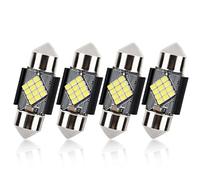 BeiLan 4x C5w led 31mm 2016 12SMD LED Ampoule Lampe Dôme Festoon C5w Led anti erreur DC 12V Blanc Voiture