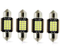 BeiLan LED 31 mm 31mm Festoon C5W a mené des Ampoules 6000K Blanc 15SMD 2016 de lumière Blanche Canbus sans Erreur pour 3175 DE3175 DE3021 éclairage de Porte de Plaque d'immatriculation 4pcs
