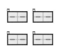 BeiLan Lot de 4 pièces de rechange compatibles avec aspirateur robot Eufy Clean X8 Pro, 4 filtres, lavables à la main et réutilisables, accessoires de rechange