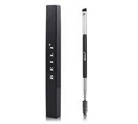 BEILI Pinceau à Sourcils à Deux Têtesl,Brosse à Sourcils Professionnelle,Pour Peigner,Modeler,Pinceau d’Angle Outils de Maquillage Féminin