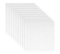 BEIMEIII Lot de 2000 pastilles adhésives 3D - 5 x 5 x 3 mm - Blanc - Double face - En mousse - Pour papier, plastique, métal (4000)