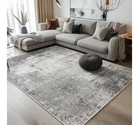 BEIMO Tapis Salon Résumé 120x170cm Lavable en Machine Rug | AntidéRapant Poil Ras, pour Chambre Salle a Manger Descente de Lit Bureau, Cuisine, Gris