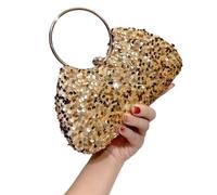 Beimus À Main Luxueux À Paillettes Pour Fêtes Et Banquets De Soirée Spacieux Étui De Rangement Pour Téléphone Et Portefeuille Pour À Main Élégant