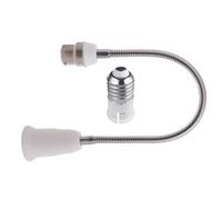 Beimus Adaptateur de Support de Lampe B22 vers E27 - Extension réglable à 360° - Base de Lampe LED - Adaptateur de Douille réglable