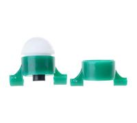 Beimus Alarme électronique sensible pour canne à pêche avec clignotants LED pour pêche de jour et de nuit, design étanche, facile à monter avec LED