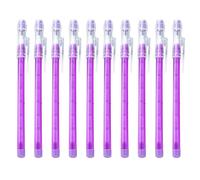 Beimus Assortiment de 10 crayons empilables avec gomme, sans aiguisage, empilage à plusieurs points pour écrire, ne pas tailler empilable