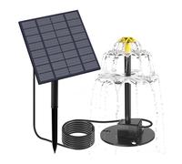 Beimus Automatic Solars Bird Bath Fountains Pumps Energies Saving Water with Multiple Sprays Pattern For Garden Decoration Easyly Install Solar Garden Pumps