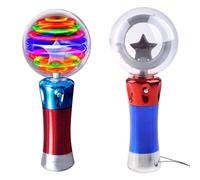 Beimus Bâtons ronds clignotants pour fête - Accessoires de performance pour enfants - Jouet lumineux LED