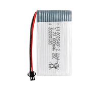Beimus Batterie 3,7 V 600 mAh 25 C 802540P XH2.54 pour X5C X5SC X5SW M68 X705C Télécommande Quadcopter Pièce de rechange Modèle Hélicoptère Batterie
