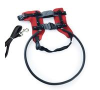 Beimus Blind Pet Collier confortable avec laisse pour une installation rapide Respirant Réglable Aide au dressage de chien