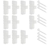 Beimus Bordure de jardin avec piquets de fixation solides pour décoration de jardin, jardin, ameublement de maison, accessoires d'extérieur, bordure murale en pierre