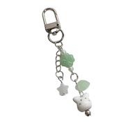 Beimus Breloque en forme de lapins en perles faite à la main - Accessoire élégant et portable - Tendance, Size 9cm/3.54inch, 12cm/4.72inch, Résine