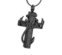 Beimus Broche D'urne Coupée Résistante À L'oxydation avec Compartiment Sécurisé pour Contenir Les Cendres 'Animaux De Compagnie Bijoux Rappel Collier Flexible pour Rappel Cendres 'Animaux