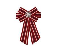 Beimus Broche en forme de nœud, multifonction, amusante, sur le thème du nœud, design élégant, accessoire portable pour les artistes et les tenues quotidiennes, Tissu