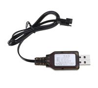 Beimus Câble de charge de batterie 6 V pour robot électrique télécommandé, cordon USB de rechange à 2 broches