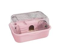 Beimus Cage détachable haute visibilité pour hamsters avec design silencieux double couche pour rongeurs naturels