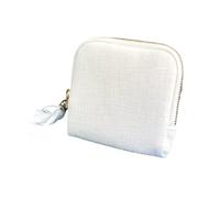 Beimus Chenilles Organiseur de bijoux avec plusieurs couches et pompons Sac de rangement élégant multi-compartiments Sac chenille