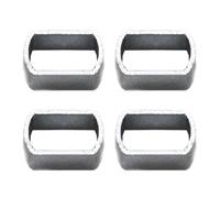 Beimus Convertisseur de poignée de moulinet de pêche en alliage d'aluminium 5 x 8 mm à 4 x 7 mm Adaptateur de trou d'arbre à bascule Pièces de bras à bascule Solide Bobine Poignée entretoise