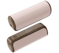 Beimus Coussin chauffant électrique avec indicateurs LED Chaleur continue Double utilisation pour les voyages et le sport Chauffe-mains électrique rechargeable