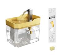 Beimus Distributeur d'eau pour Animaux De Compagnie À Observation Visuelle Structure Réapprovisionnement Automatique Propulsée par USB Ventilateur Silencieux Station 'imbibation Chat Source 'Eau