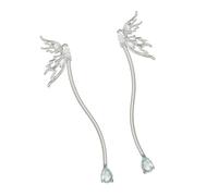 Beimus Elégant clip en forme de papillon pour casque FreeClip Génération 1 2 Cuivres Zircons Embellissement Design élégant