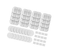 Beimus Ensemble D'éponge De Filtre Fontaine 'Eau pour Animaux Compagnie Distributeur Boisson Chats en Acier Inoxydable 7L Tissu Non Tissé Sûr Éponge Distributeur 'Eau Animaux