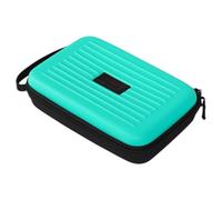 Beimus Étui de transport rigide pour fléchettes à pointe en acier et fléchettes à pointe souple, support de rangement pour fléchettes, vert/noir, 190*129*47mm