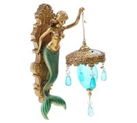 Beimus Exquis appliques murales LED vintage statue sirène lampe murale fond lumière chambre chevet chevet