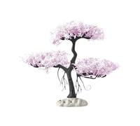Beimus Flocon De Neige Pin Arbre Ornement D'aquarium Aquariums 'Eau avec Un Design Réaliste pour Les Décors Paysage Scène sous-Marine Décors 'Aquarium