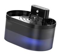 Beimus Fontaine sans fil pour chats à piles Distributeur d'eau automatique 2,2 l