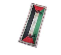 Beimus Foulard Arabe À Thème Drapeau Palestinien Foulard Accessoire Culturel Séchage Rapide Entretien Facile Conception Unisexe Écharpe Arabe Traditionnelle