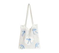 Beimus Fourre-tout Crochet Pour Femmes Summers Mesh Beach Esthétique Hippie Knit Hobos Sacs Femmes Épaule Shopping Sacs À Main Crochet Toted For Women