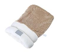 Beimus Grand sac de couchage d'hiver chaud pour chats - Grand lit pour animal domestique - Chaleur intérieure - Confortable - Sac de repos pour chats avec épaississement